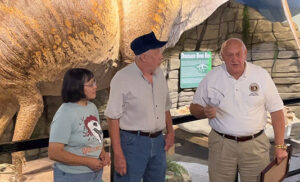 Rep. Wright with the Darroughs